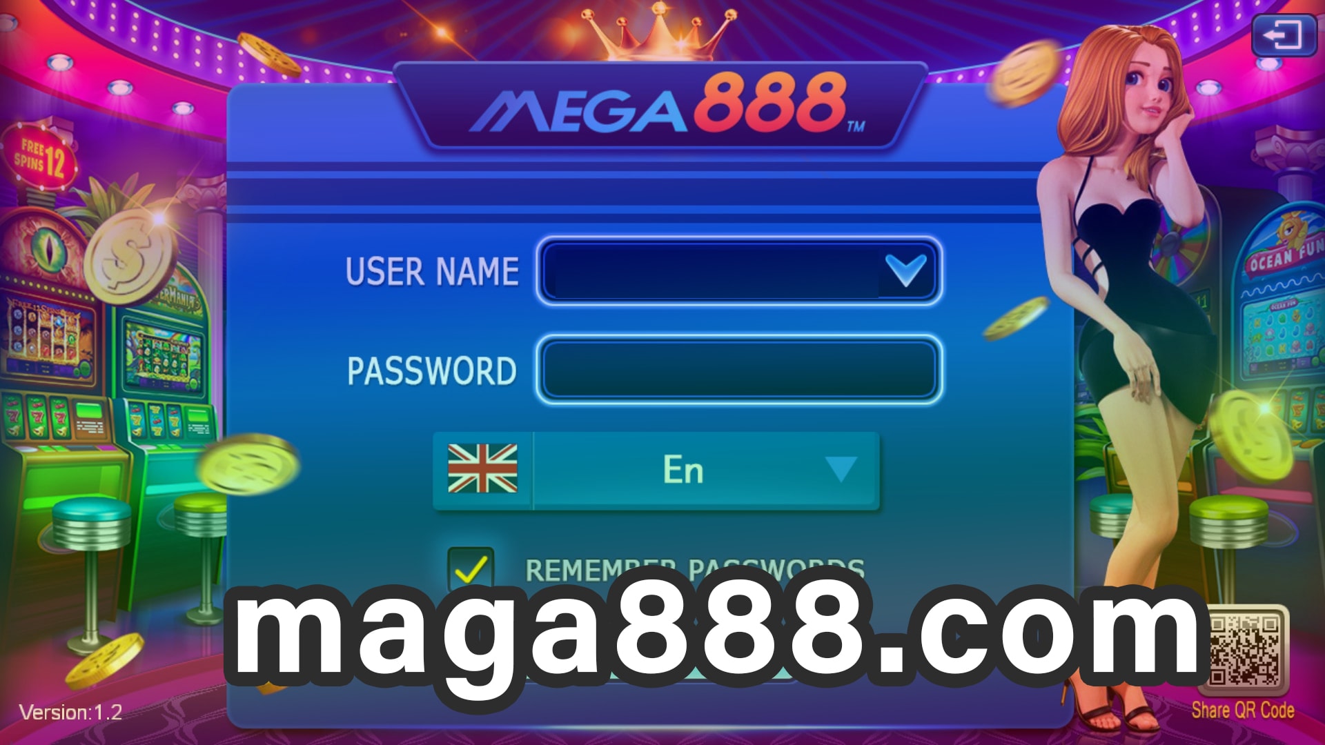 K.mega888 login